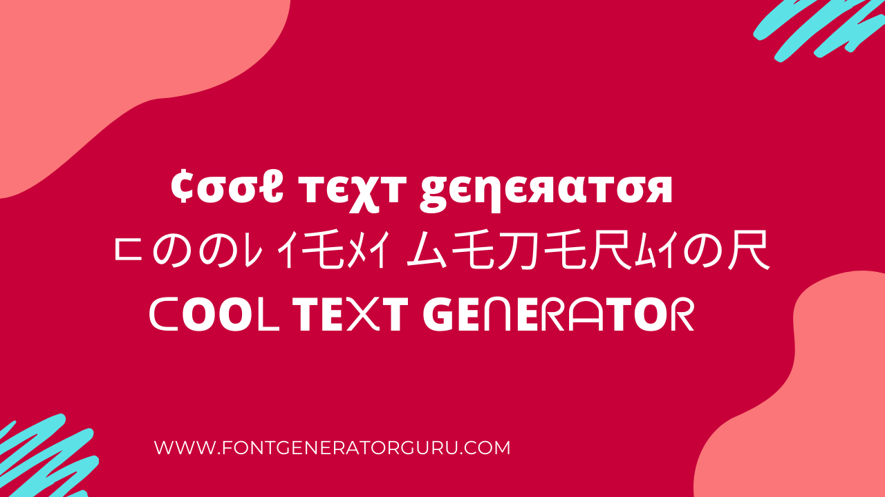 Cool Text Generator