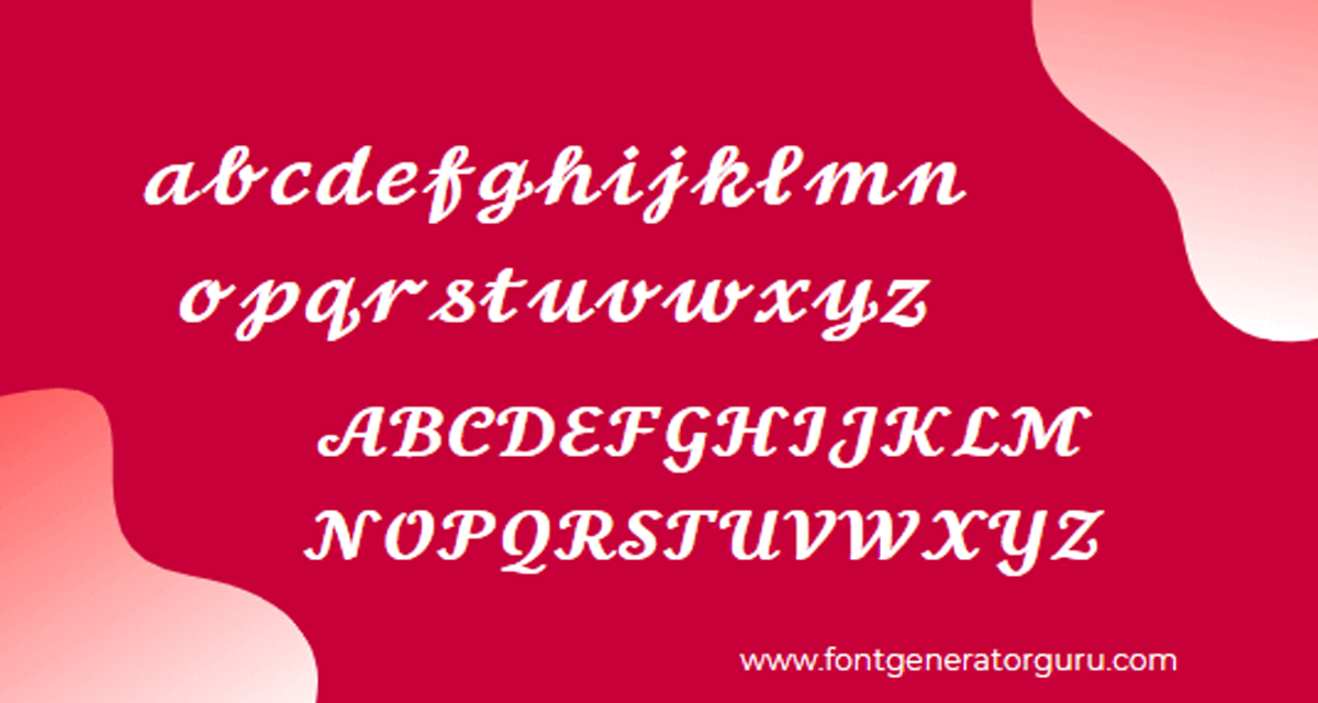  Cursive Text Generator Free Cursive Fonts