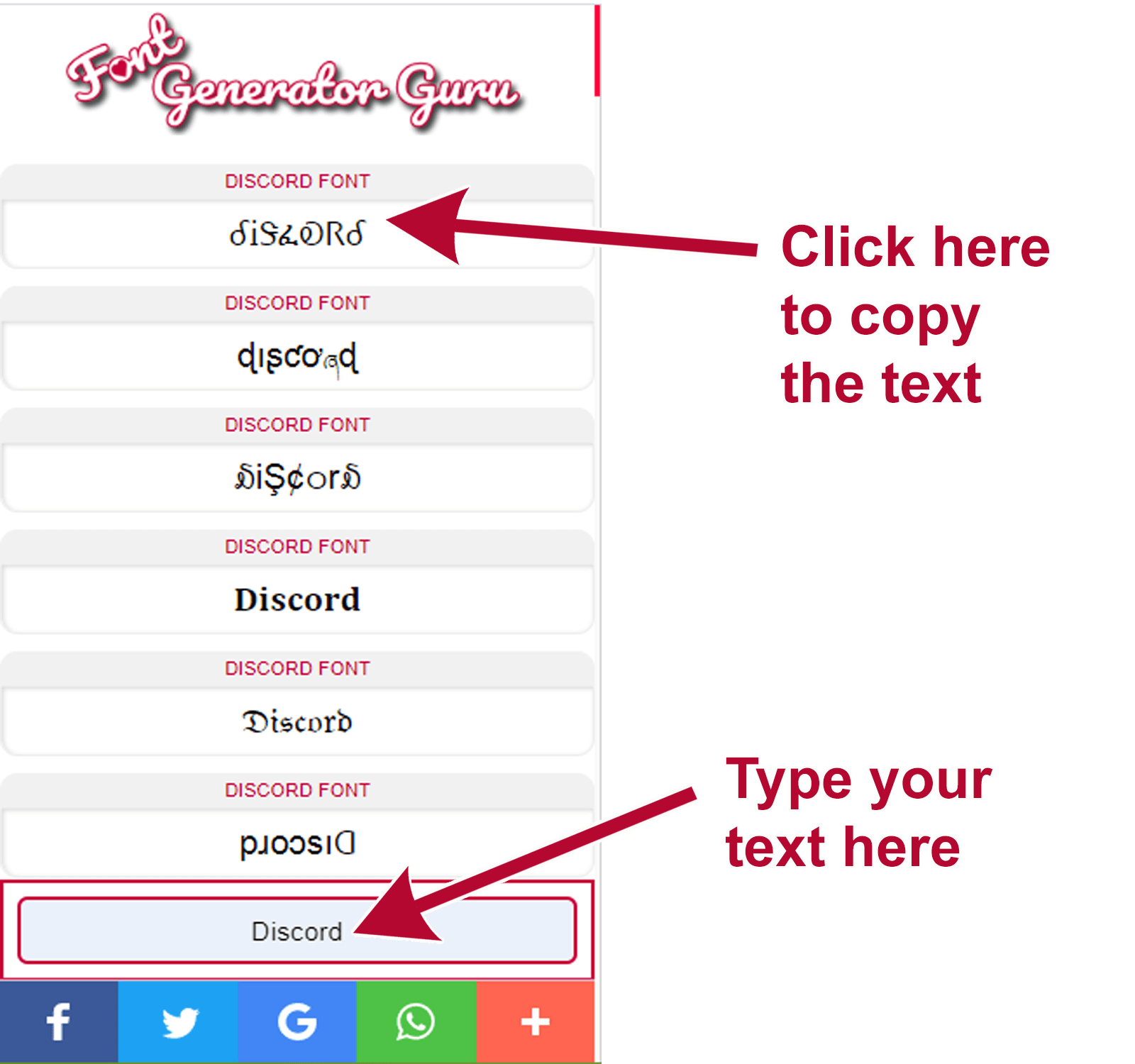 Discord Cursive Font